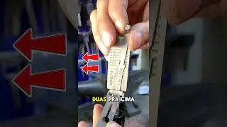 🚀 Essa Micha L&ecirc; e Corta a Chave da Moto SEM DESMONTAR o Cilindro! 😱🔑 #Shorts