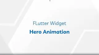 Hero Animation of widget #flutter #beginner