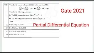 Target Gate 2023, Concept of Parabolic Hyperbolic and Elliptic, #gate2021 #infinitesolutions