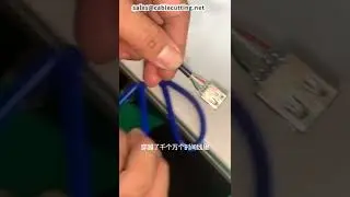 Semi Automatic Soldering Machine for USB A Female Connectors Versatile