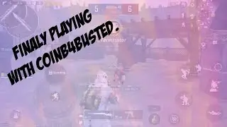 Pubg Mobile|Finaly Playing With CoinB4busted|1vs1|M24...😊