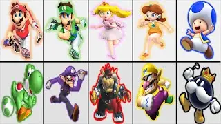 Mario Golf: Super Rush - All Characters Special Dashes