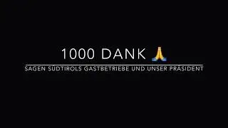 1.000 Dank sagt der HGV und unserer Präsident
