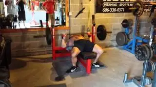 225 rep out set after doing all my working sets!