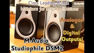 M Audio DSM 2 Speakers - A Classical Unboxing.