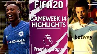 FIFA 20 PREMIER LEAGUE 2019/20 | Gameweek 14 Highlights