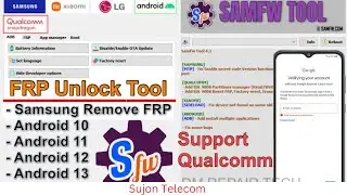 All Samsung FRP 1 Click FRP Unlock Tool 2023 /Google Lock Bypass Android 11/12/13 SamFw FRP Tool V4