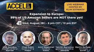 Expansion to Europe: 99% of US Amazon Sellers Are Not There Yet!
