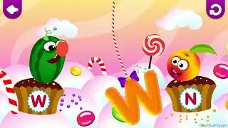 Tasty letters - Learning letters and sounds of ABC Alphabet phonics in educational kids games