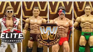 WWE ELITE LEGENDS SERIES 17 FULL FIGURE REVIEW! HBK/AJ STYLES/ ULTIMATE WARRIOR/ KEN SHAMROCK