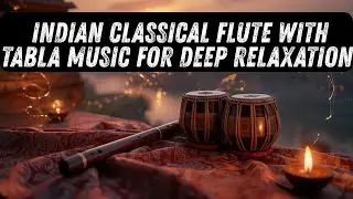 The MOST RELAXING Indian Classical Flute with Tabla Music for Deep Relaxation