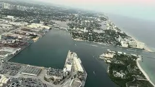 Fort Lauderdale Hollywood FLL December 28, 2025 Sunset Take Off