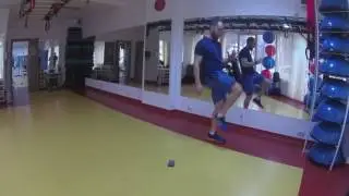 non-impact dynamic leg warm up