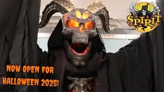 SPIRIT HALLOWEEN is NOW OPEN for 2025! | First Visit of the 2025 HALLOWEEN SEASON