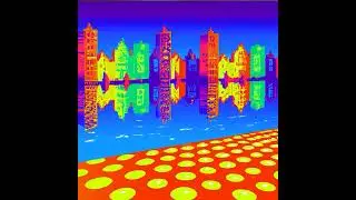 Crypto City on the Water by Free-HY, NFT Drop Live December 6th on Nifty Gateway, NFT Artist NFT Art