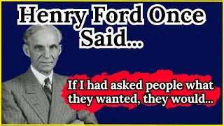 Henry Ford Once Said -  Motivational | Inspirational quotes