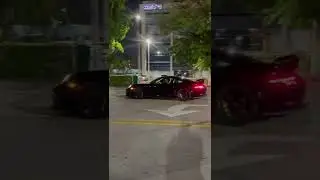 991.2 GT3 Sharkwerk headers with Fabspeed muffler