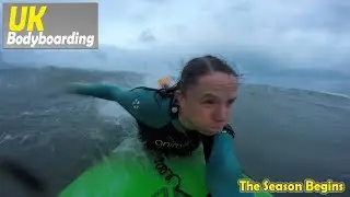 The Season Begins | UK Bodyboarding by iRoxanneLady | First waves after many months