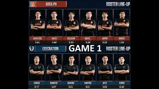 EXECRATION VS AURA PH GAME 1 | MPL PH SEASON 6 | RAFFLESIA DIGGIE MVP | IamFahrenheit | 08-22-2020