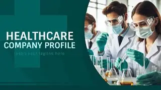 Healthcare Company Profile Animated PPT Slides