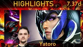 💰 7.37d Yatoro雨 Luna |K+A-D - 35 KP - 95%| Carry Highlights - Dota 2 Top MMR