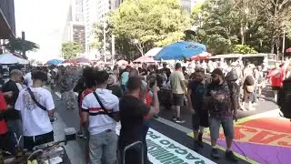 BRAZIL-MARIJUANA : Thousands take part in 'Marijuana March' in Brazil
