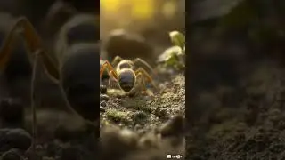 Unbelievable Ant World! 🐜🤯 #shortvideo #viralindia #insects