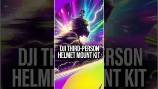 DJI Osmo 360 third-person helmet mount kit montaż
