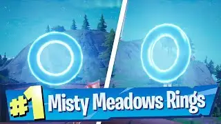 Collect Floating Rings at Misty Meadows All Locations (Fortnite Week 1 Challenges)