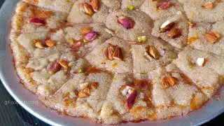 The easiest Eid dessert / Jordanian dessert Harissa/  Basbousa/Lebanon from Foodie machine's kitchen
