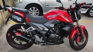 Escapamento Coyote TRS way 2,  na minha Dafra next 300cc, ano 2020. Com regulador de som manual
