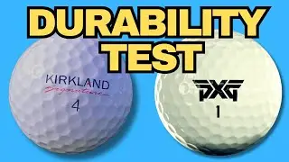 DURABILITY TEST - KIRKLAND VS PXG Golf Balls