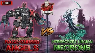 Blood Angels (RCO) vs Necrons (Hypercrypt Legion) - Warhammer 40k Battle Report