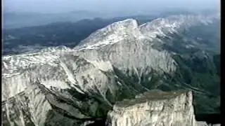 Atterrissage sur le Mont Aiguille - 27 Août 1957