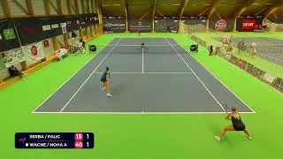Barbora Palicova Raluca Georgiana Serban vs Anita Wagner Noma Noha Akugue Doubles R16 W75 Petange 18