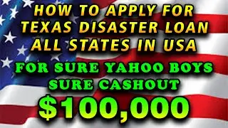 HOW TO APPLY FOR SBA DISASTER LOAN #sba #disaster #loan #usa #money #makemoneyonline 