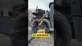 Fixing A MASSIVE Tire! 🛞