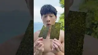 Big Sheet Seaweed at the Convenience Store in Thailand 🇹🇭