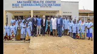 ICASA 2019: Global Fund's Peter Sands visits Mayange Health Centre | Bugesera, 3 Dec. 2019