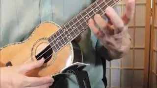 月の沙漠　ウクレレ・ソロ The moonlight desert:ukulele solo