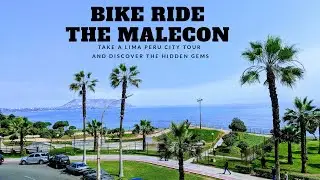Lima, Peru - Malecon Bike Riding - Lacomar Mall