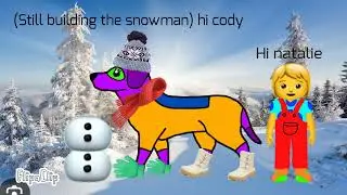 The Natalie the superhero dog show S3 E1: it’s winter day 