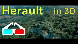 Ancient men site, H&eacute;rault, Occitania, France in 3D video 