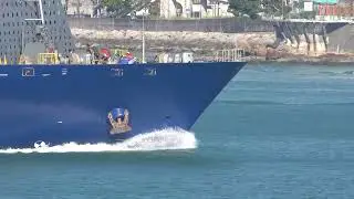 Container Ship《ANL KOKDOA》Crossing the  Ma Wan Channel in HK 20260108_C0009