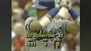 Jay Johnstone's Last Major League At Bat (1985 NLCS Gm3)