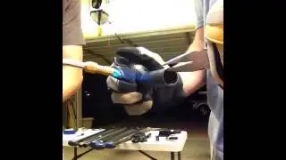 ZRE carbon fiber paddle resizing Part 3