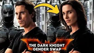 Batman: The Dark Knight Swapped Genders - AI Voiced Animation