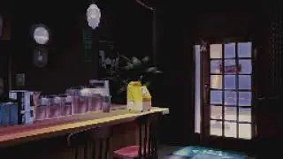 Persona Caf&eacute; Rainy Ambience: Realistic Soundscape ☕🃏🎮