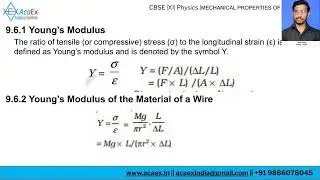 Mechanical Properties of Solids