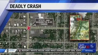 Motorcyclist killed in Ogden crash